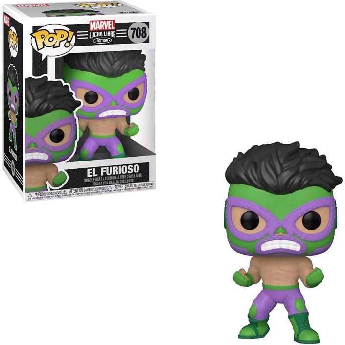 Figura Funko Pop! Marvel Lucha Libre El Furioso...