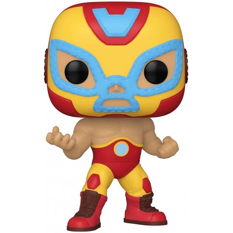 Figura Funko Pop! Marvel Lucha Libre El Héroe Invicto (Iron Man) Modelo 709 | 53871