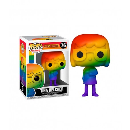 Figura Funko Pop! Animación Bob´s Burguers Tina Belcher Modelo 76 | 56981 Edición Orgullo