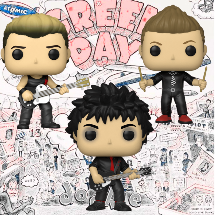 Figura Funko Pop! Rocks Green Day Tre Cool...
