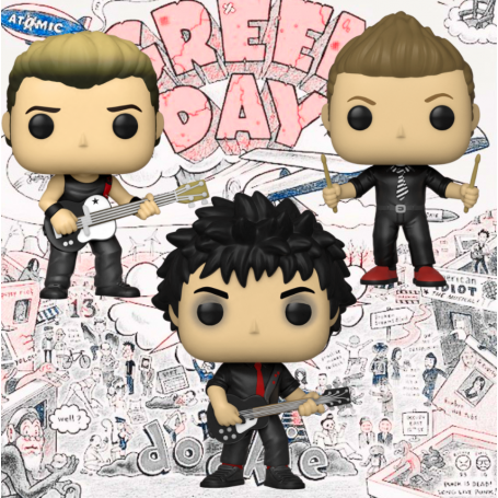 Figura Funko Pop! Rocks Green Day Tre Cool Modelo 236 | 56726