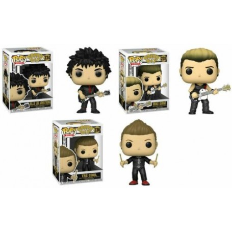 Figura Funko Pop! Rocks Green Day Tre Cool Modelo 236 | 56726