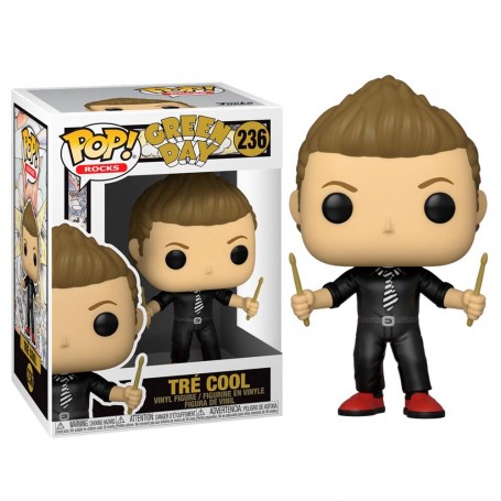 Figura Funko Pop! Rocks Green Day Tre Cool Modelo 236 | 56726