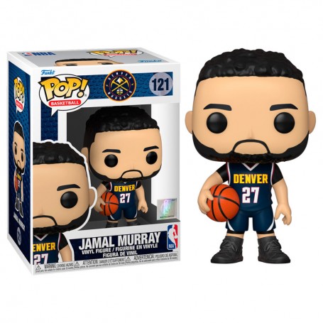 Figura Funko Pop! Baloncesto NBA Denver Nuggets Jamal Murray Modelo 121 | 57631