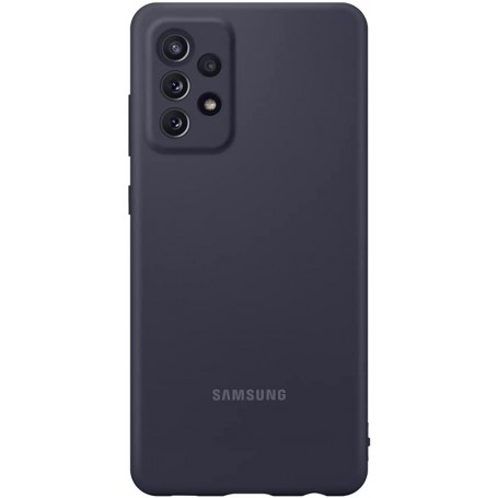 Funda Samsung de Silicona Para Galaxy A72 Color Negro Modelo EF-PA725TB