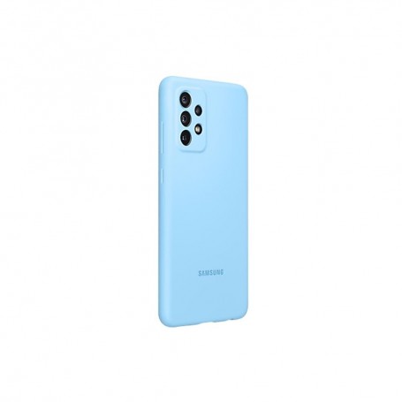 Funda Samsung de Silicona Para Galaxy A72 Color Azul Modelo EF-PA725TL