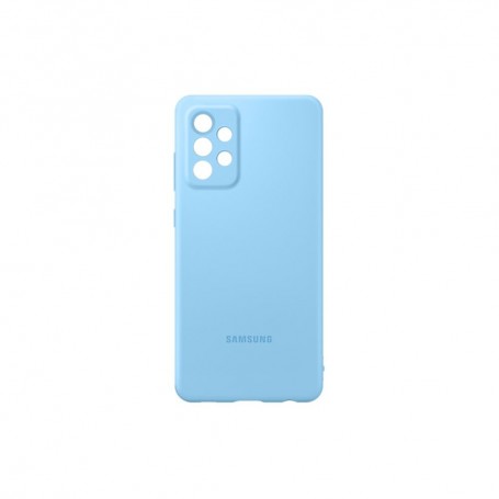 Funda Samsung de Silicona Para Galaxy A72 Color Azul Modelo EF-PA725TL