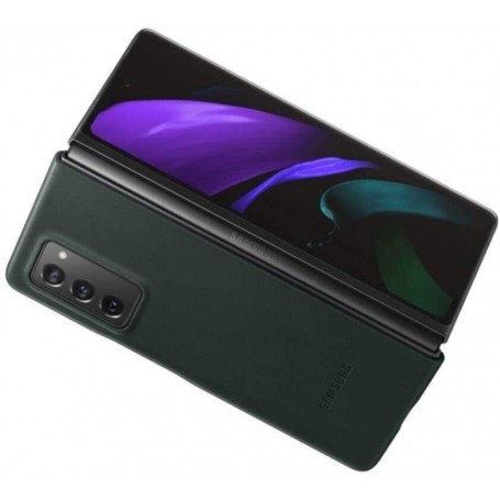 Funda de Piel para Samsung Galaxy Z Fold 2 Verde Modelo EF-VF916LG