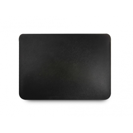Funda Guess para portátil y tablet de 13" diseño Saffiano color Negro GUCS13PUSASBK