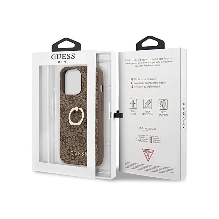 Funda Rígida Guess diseño 4G para Apple iPhone...