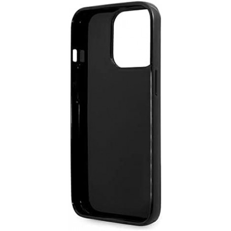Funda Rígida US Polo para Apple iPhone 13 Pro Max Color Negro con logo Caballos USHCP13XUMHK