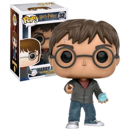 Figura Funko Pop! Harry Potter con varita y esfera Modelo 32| 10988