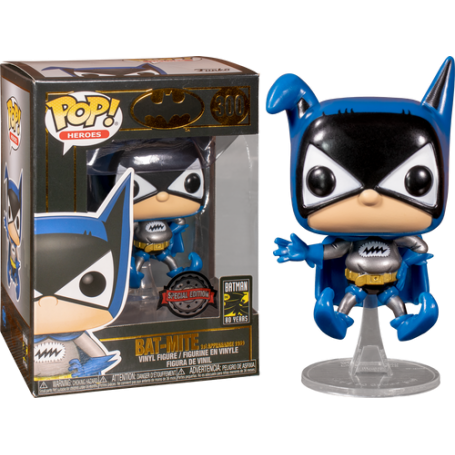 Figura Funko Pop! DC Comics 80th Primera Aparición Batman (Bat-Mite) Modelo 300 Edición Especial| 45348