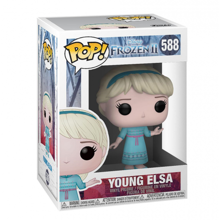 Figura Funko Pop! Disney Frozen 2 Elsa Joven Modelo 588 | 40888