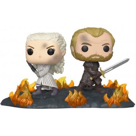 Figura Funko Pop! Televisión Juego de Tronos Daenerys & Jorah (En la batalla de Winterfell) Modelo 86 | 44824