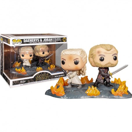 Figura Funko Pop! Televisión Juego de Tronos Daenerys & Jorah (En la batalla de Winterfell) Modelo 86 | 44824