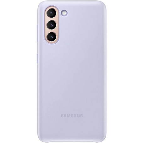 Funda Led Cover para Samsung Galaxy S21 Violeta Modelo EF-KG991CV
