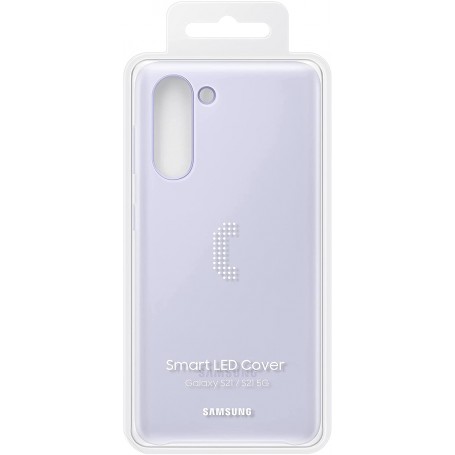 Funda Led Cover para Samsung Galaxy S21 Violeta Modelo EF-KG991CV