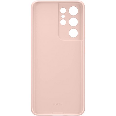 Funda Samsung de Silicona Para Galaxy S21 Ultra Rosa Modelo EF-PG998TP