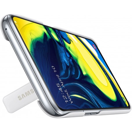 Funda Samsung Standing Cover Para Galaxy A80 Blanco Modelo EF-PA805CW