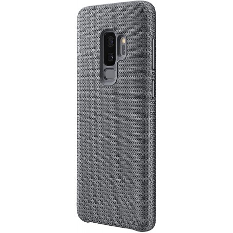 Funda Silicona Para Samsung Galaxy S9+ Gris Modelo Hyperknit EF-GG965FJ