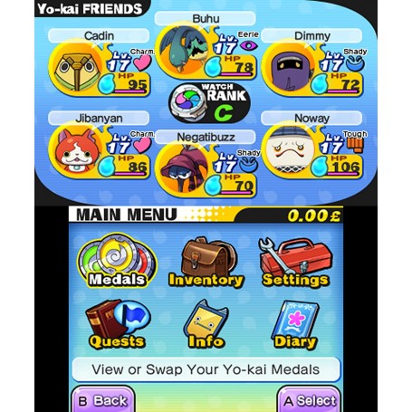 Juego para Nintendo 3DS Yo-Kai Watch | Estado Como Nuevo | Outlet