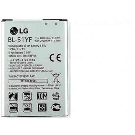 Batería Para LG BL-51YF para G4, F500, H815