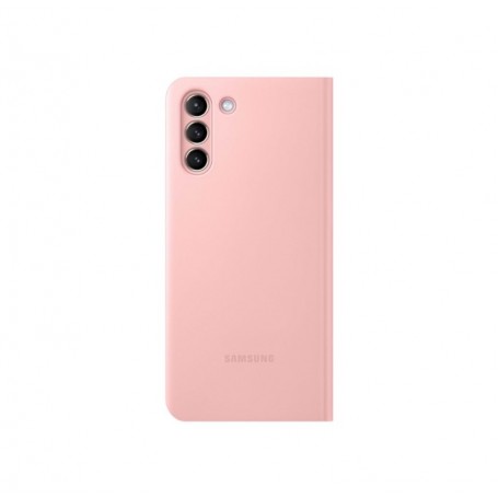 Funda Samsung Led View Para Galaxy S21 Plus Color Rosa Modelo EF-NG996PP