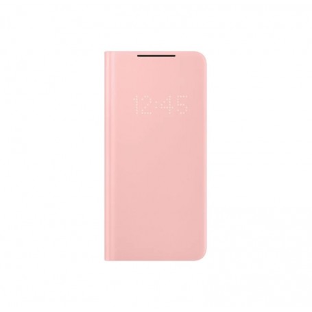 Funda Samsung Led View Para Galaxy S21 Plus Color Rosa Modelo EF-NG996PP
