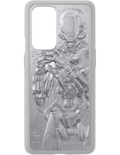 Funda OnePlus 9 Pro Unique Bumper Droid Plata 5431100218