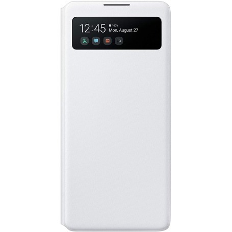 Funda Samsung S View Wallet Cover Para Galaxy S10 Lite Color Blanco Modelo EF-EG770PW