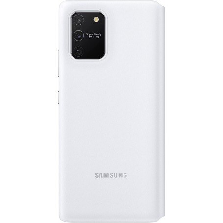 Funda Samsung S View Wallet Cover Para Galaxy S10 Lite Color Blanco Modelo EF-EG770PW