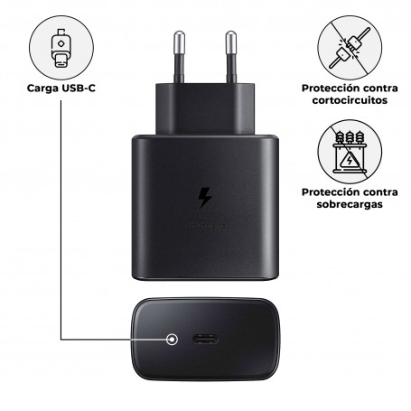 Cargador Compatible EP-TA845EBE 45W + Cable USB Tipo C | Librephonia