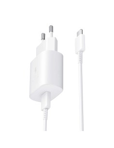 Cargador 20W Compatible EP-TA800EWE + USB C Blanco para...