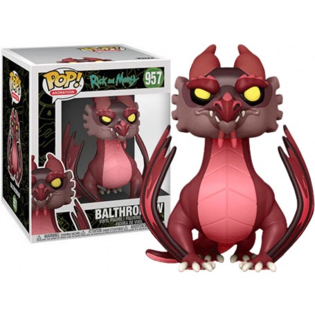 Figura Funko Pop! Animación Rick & Morty Balthromaw Modelo 957 | 55251 Tamaño 15 cms
