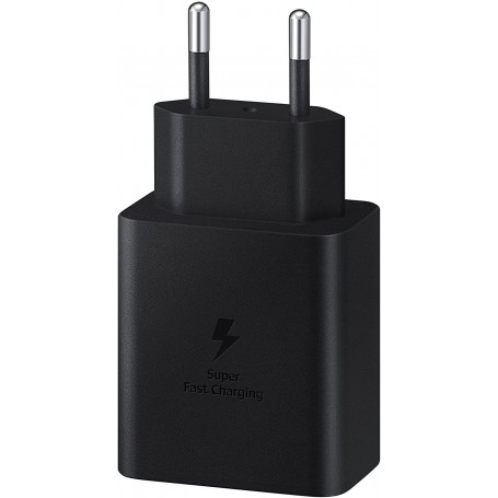 Cargador Samsung EP-T4510XB de 45W Negro con cable USB-C Carga Rápida