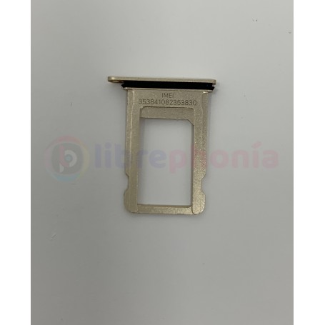 Bandeja Sim Original para Apple iPhone 7 Oro