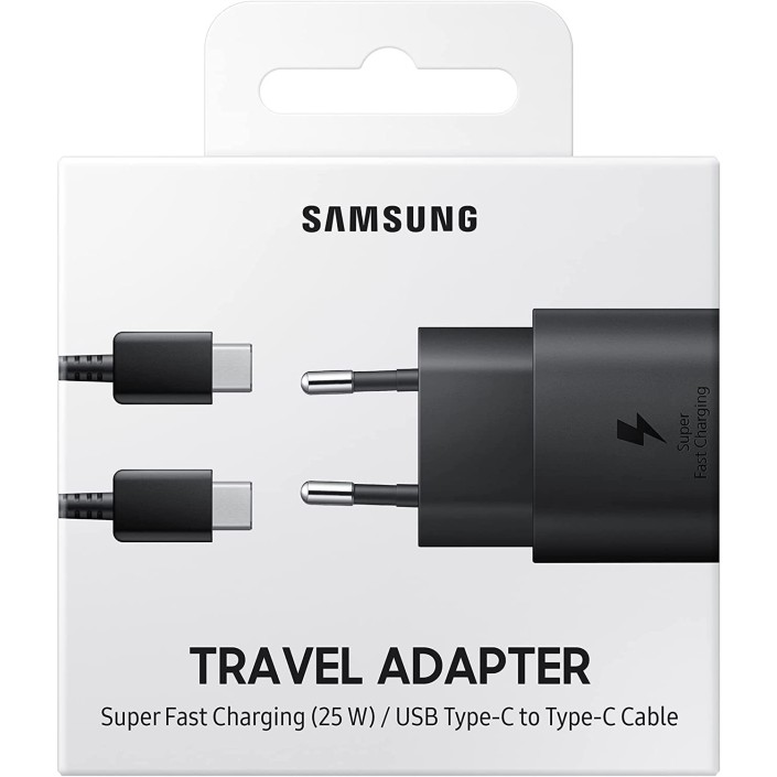 Cargador Samsung 25W Modelo EP-TA800XB + Cable...