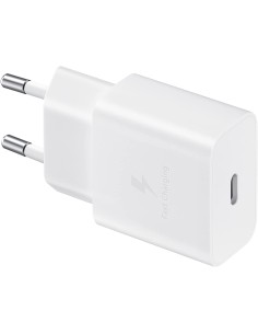 Cargador Samsung 15W Modelo EP-T1510XW + Cable USB-C Blanco 2