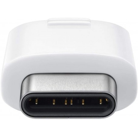 Adaptador Conector Samsung micro USB a USB-C EE-GN930KW Pack-3 Blanco