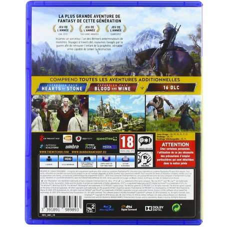 Juego The Witcher 3 Wild Hunt Para Playstation 4 | PS4