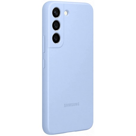 Funda Samsung de Silicona para Galaxy S22 Azul Cielo Modelo EF-PS901TL