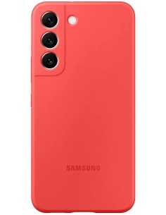 Funda Samsung de Silicona para Galaxy S22 Coral Modelo...