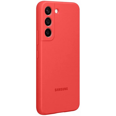 Funda Samsung de Silicona para Galaxy S22 Coral Modelo EF-PS901TP