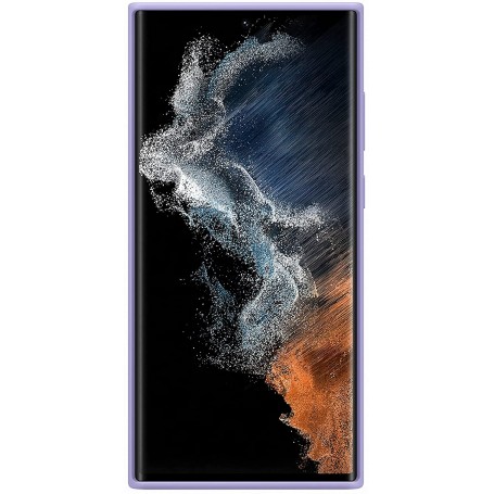 Funda Samsung de Silicona para Galaxy S22 Ultra Lavanda Modelo EF-PS908TV