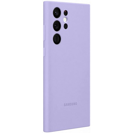 Funda Samsung de Silicona para Galaxy S22 Ultra Lavanda Modelo EF-PS908TV