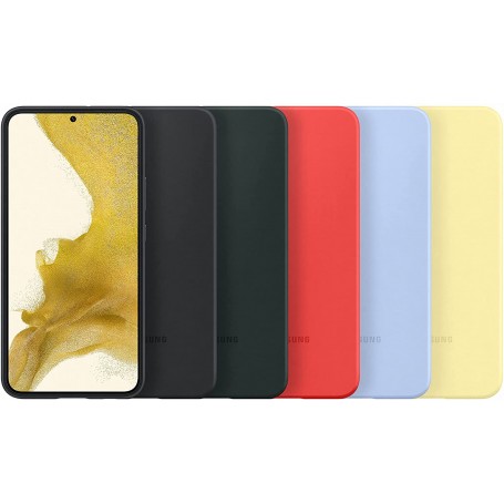 Funda Samsung de Silicona para Galaxy S22 Plus Verde Oscuro Modelo EF-PS906TG