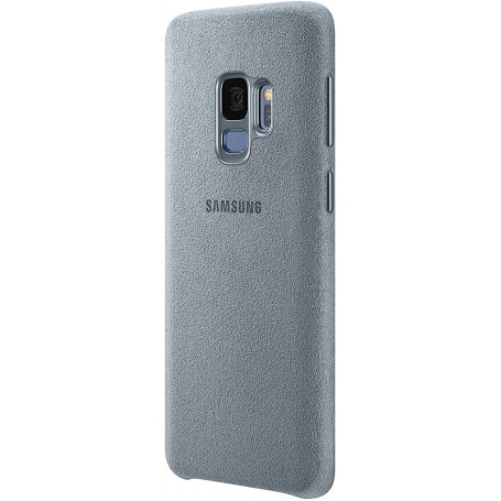 Funda Samsung Alcántara Para Galaxy S9 Color Gris EF-XG960AM Nueva