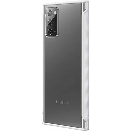 Funda Samsung Clear Cover para Galaxy Note 20 Blanca EF-GN980CW