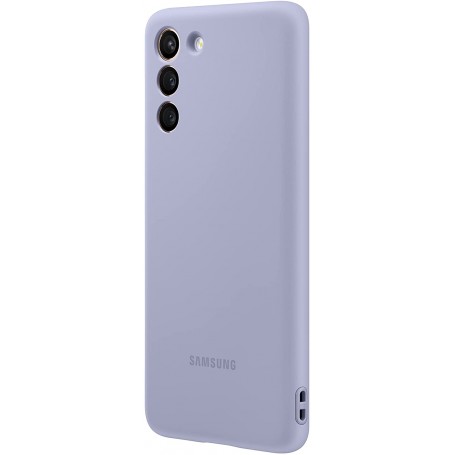 Funda Samsung de silicona para Galaxy S21 Violeta Modelo EF-PG991TV